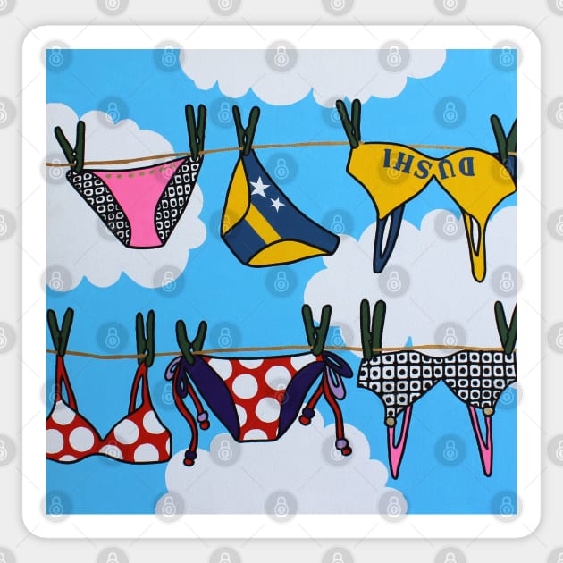 Dushi bikini's Sticker by Griffioen